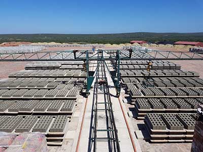 cement block factory